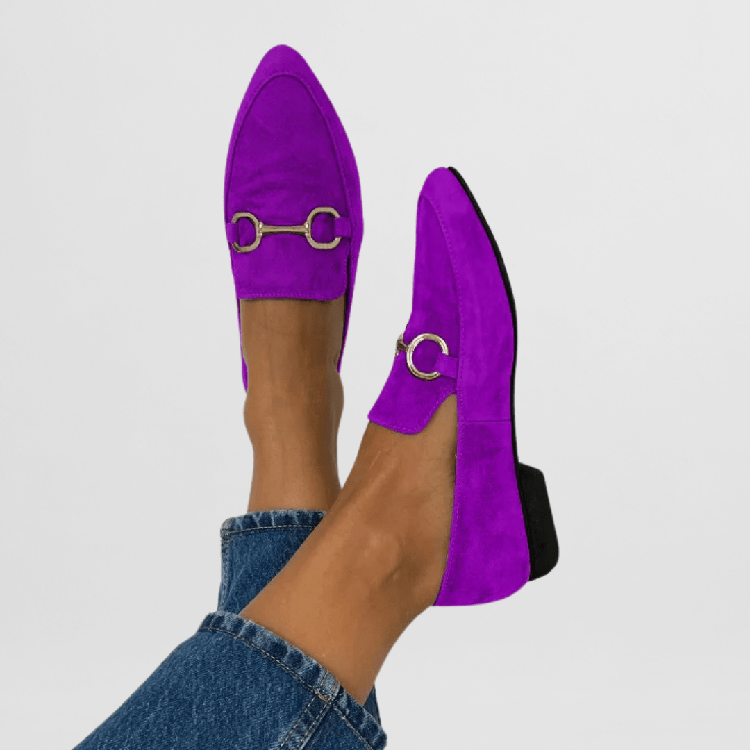 Ginevra | Färgglada Boho-loafers